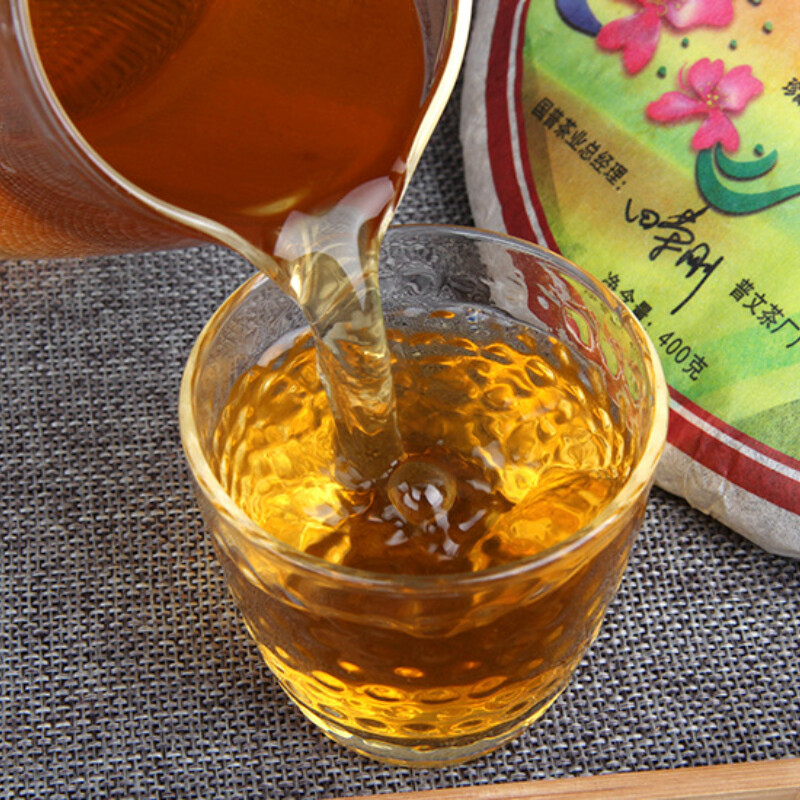 2007 Puwen Yunya Shen Puer Raw Pu-Erh Tea Hong Kong Return 10th Anniversary 400g