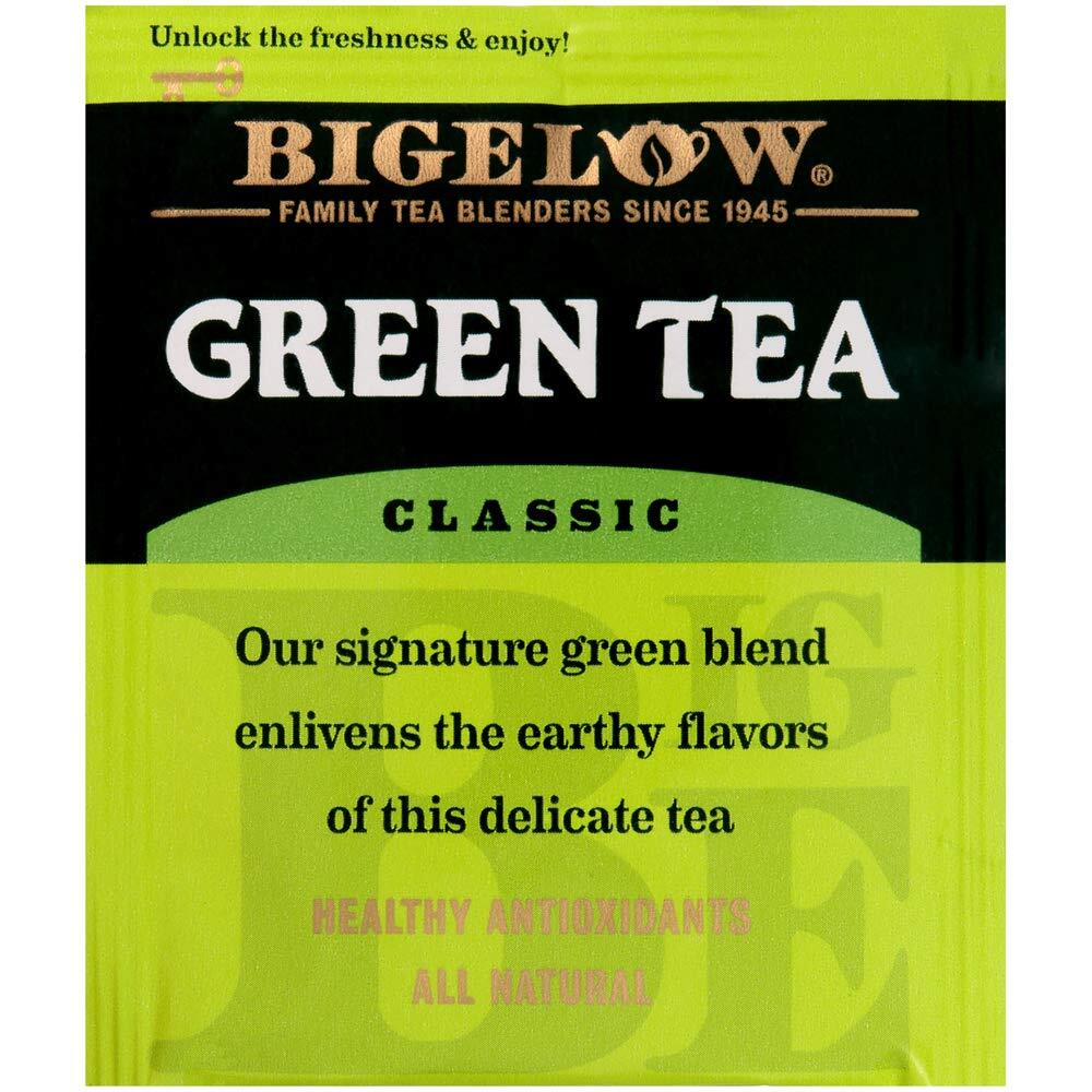 6-Pack Green Tea 28-Count Boxes Bright Antioxidant-Rich Natural Medium-Caffeine