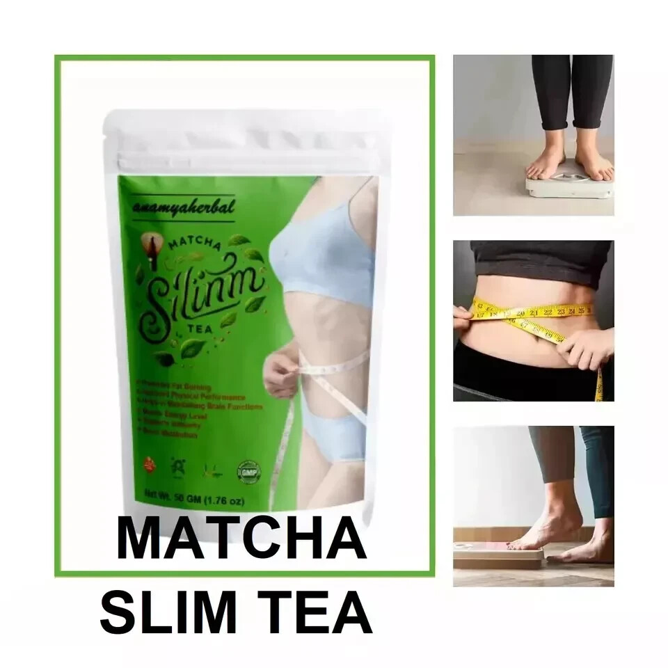 Matcha Slim Green Tea Weight Management High In Antioxidants Detoxifying (50gm)