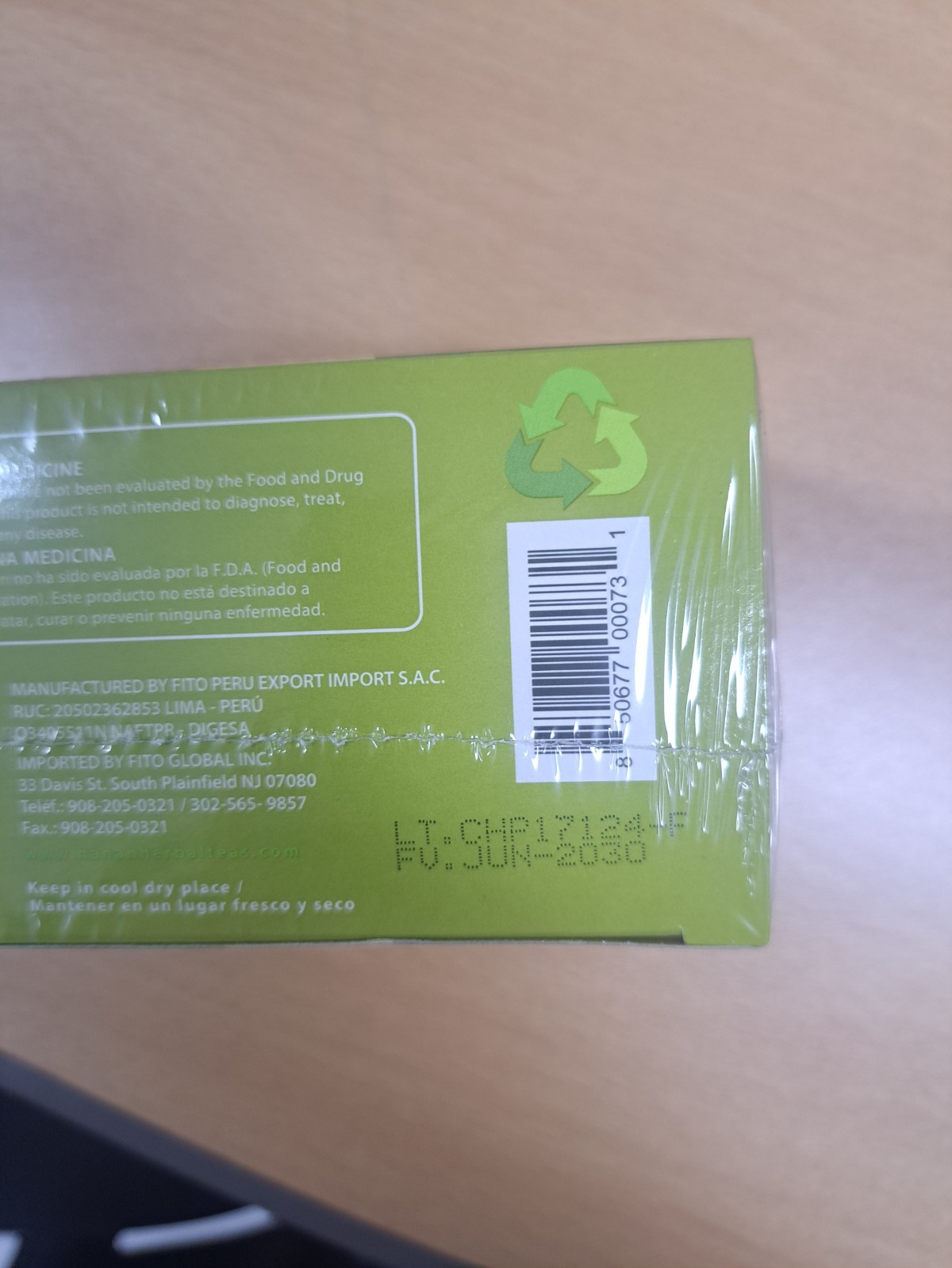400 tea bags (16 Boxes) Hanan Chanca Piedra (Stone Breaker) Tea – 100% Natural
