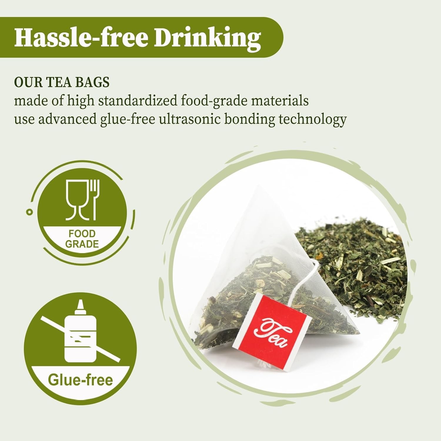 Nettle Leaf Tea Bags 25 Count – Boost Eye Health & Bone Strength