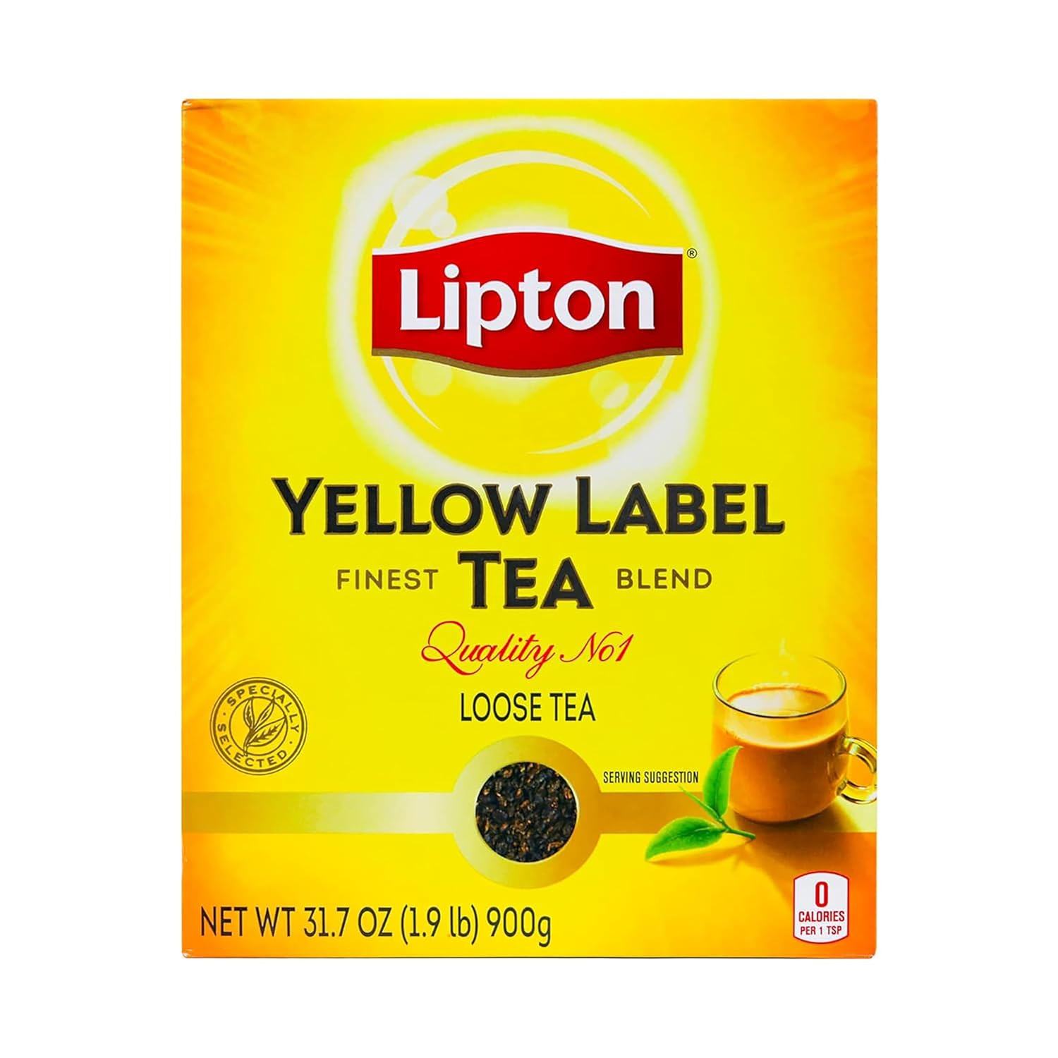 Lipton Yellow Label International Blend | Lipton Tea Bags |Black Tea| Premium Qu