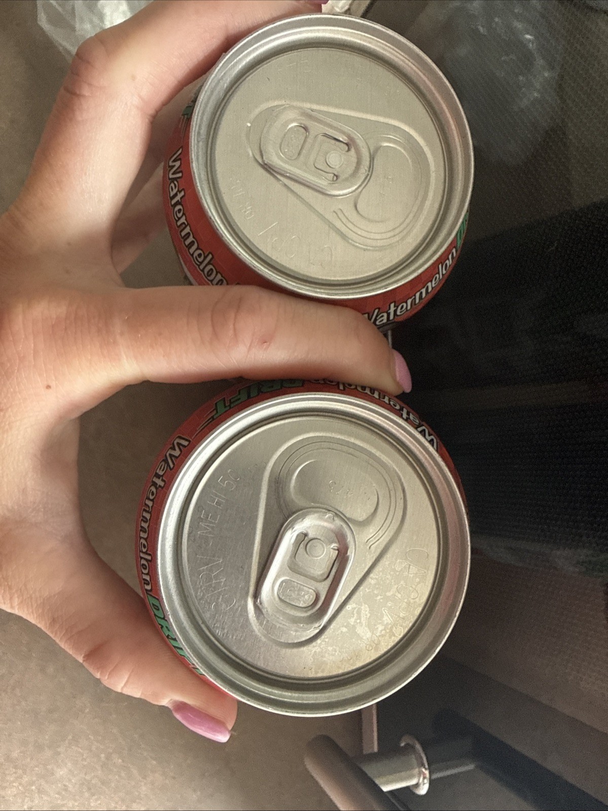 Two Cans Of Arizona x Hot Wheels Watermelon Drift Black And White Tea