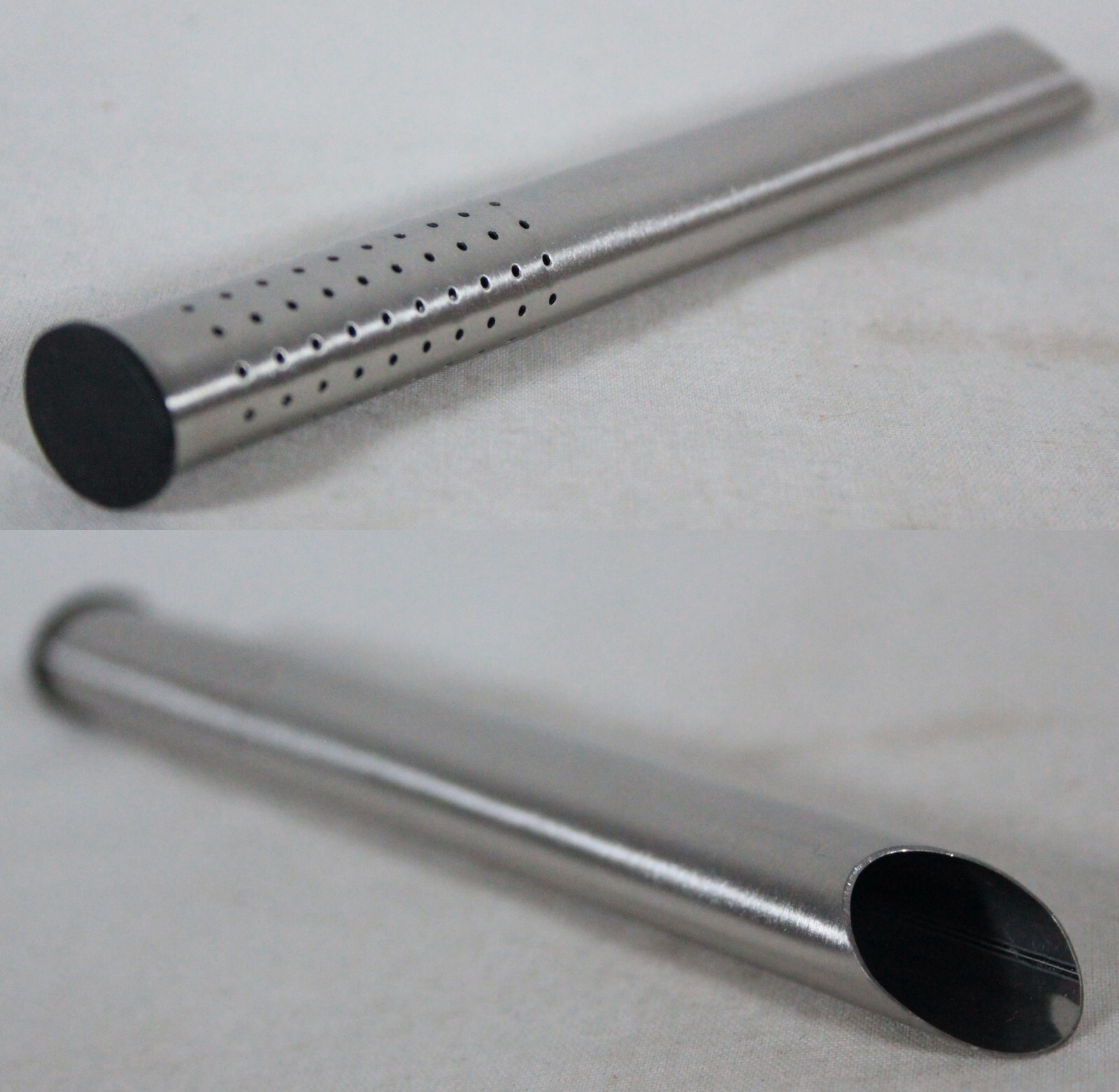 UNIQUE PAIR OF STAINLESS STEEL FILTER TEA STICKS INFUSERS SIZE 7″ TALL NEW