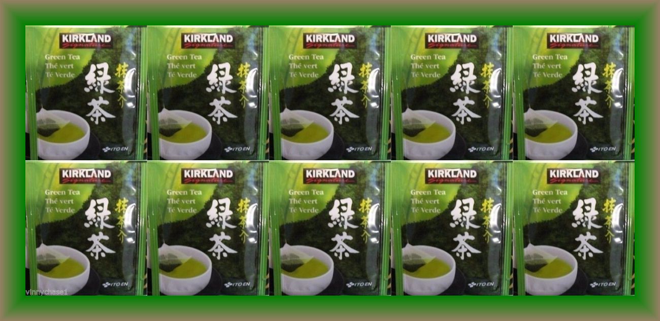 100 Tea Bags- Ito En Matcha Sencha Blend Green Tea Bags 100% Japanese Leaves