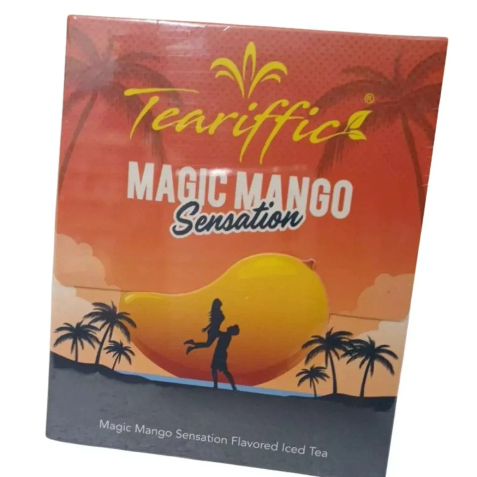 Teariffic Magic Mango Sensation Sexual Men Herb Energy Coffee 2 Box (24 Sachets)