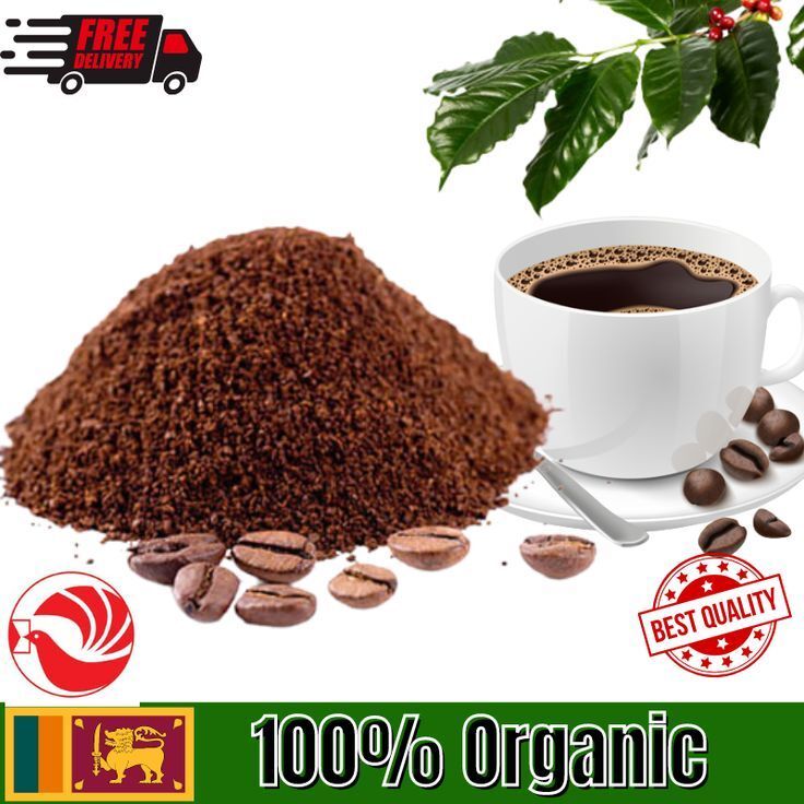 Black Coffee been ground fine Powder pure Natural grade A Quality from Ceylon