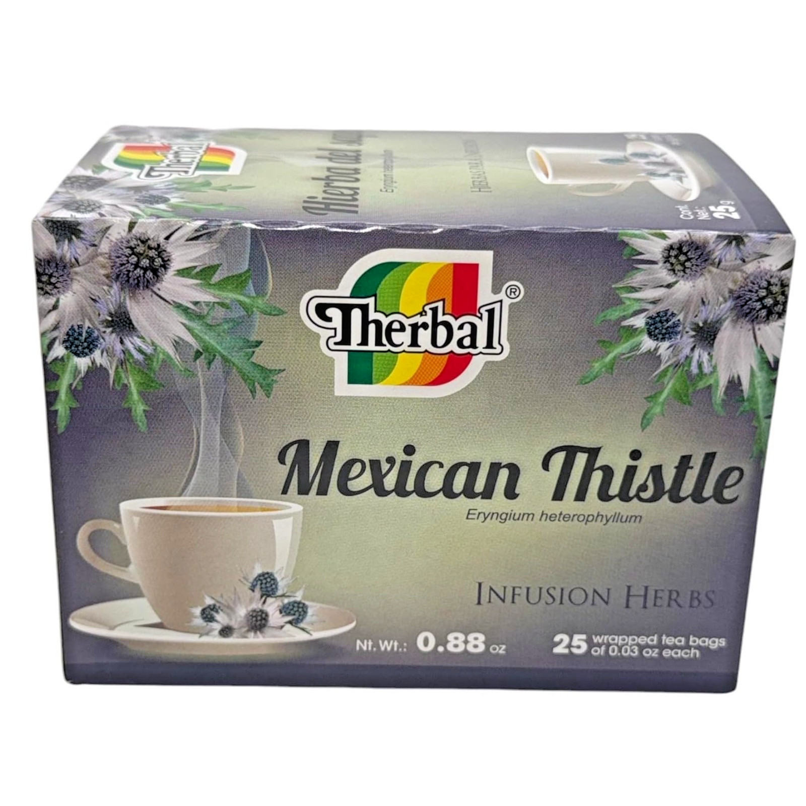 Te Hierba del Sapo Therbal Mexican Thistle Tea 25 Bags 0.03 oz Made In Mexico