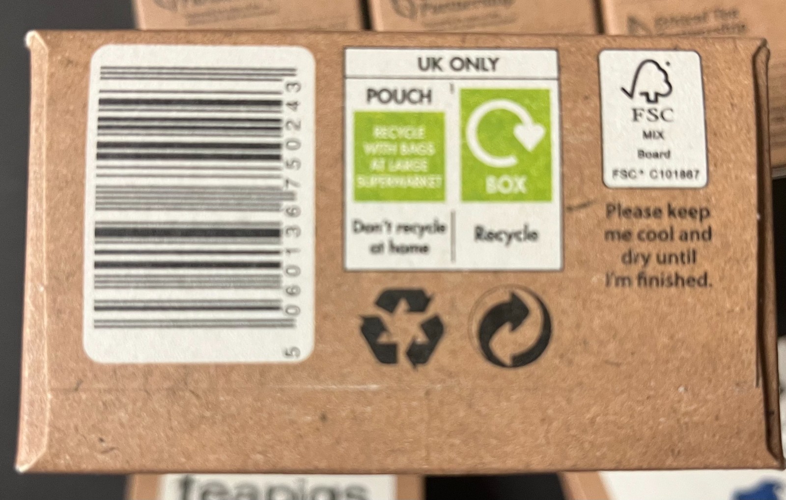 Teapigs Earl Grey Strong 15 Tea Temples 6 Pack Exp. 08/14/2029