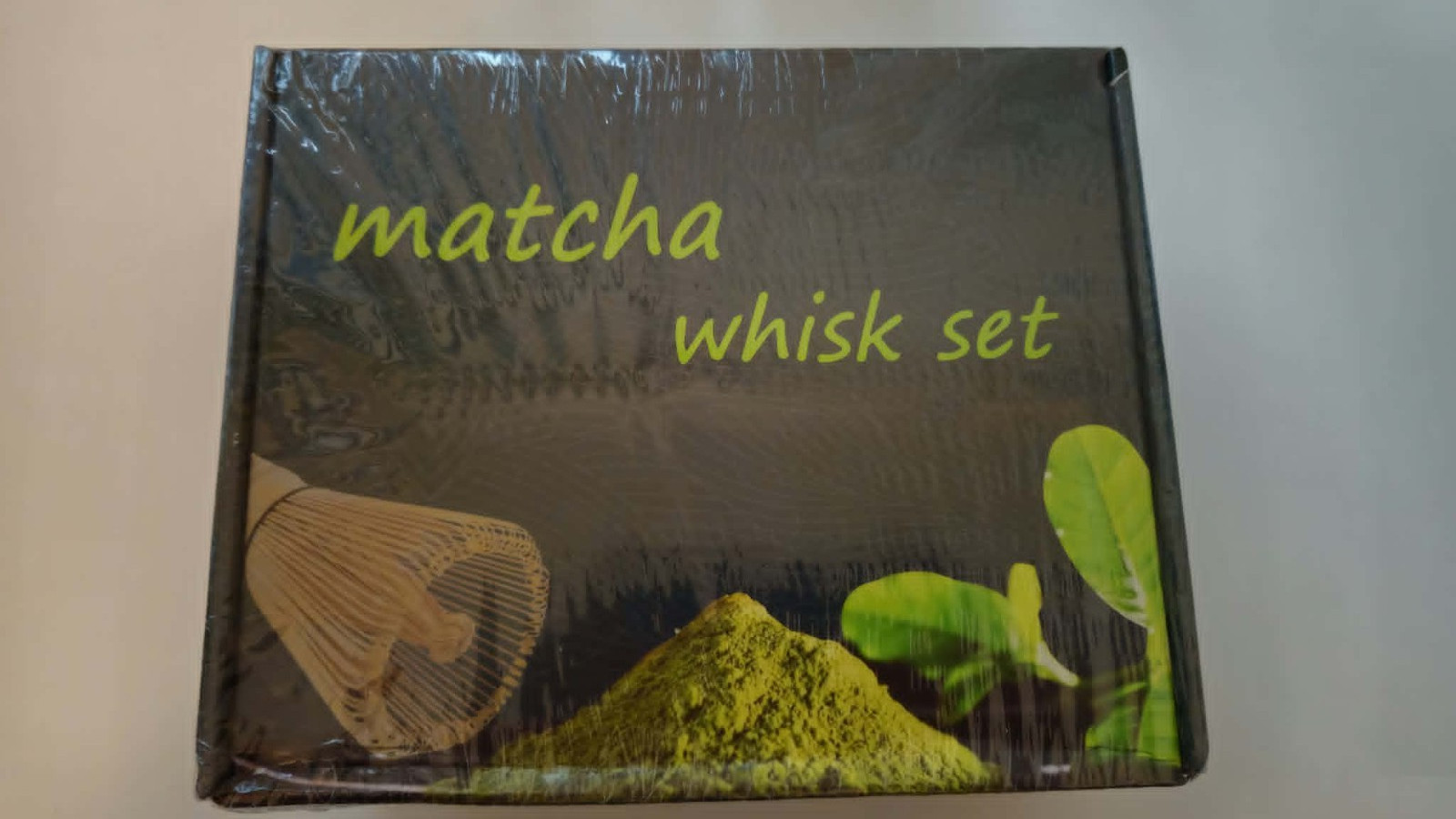 Matcha Whisk Set with Matcha Bowl, Bamboo Whisk, Scoop, Sifter & Holder New