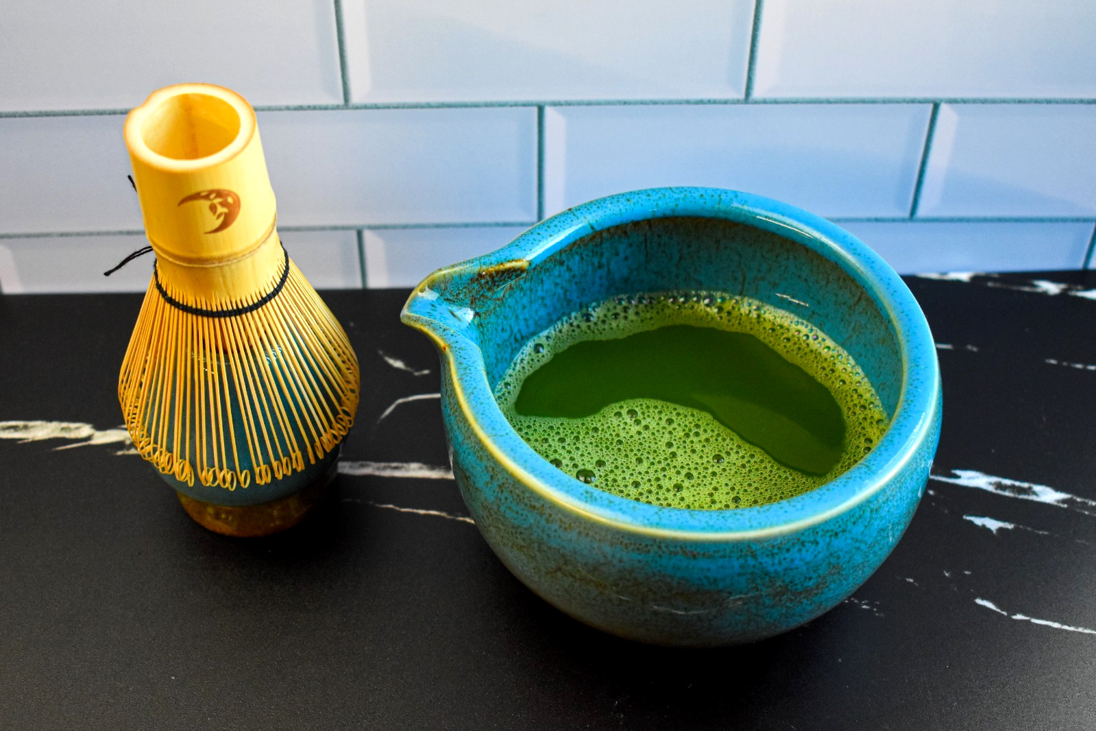 Matcha Whisk Kit Set – Matcha Bowl, Bamboo Whisk, Sifter, Scoop, Whisk Holder
