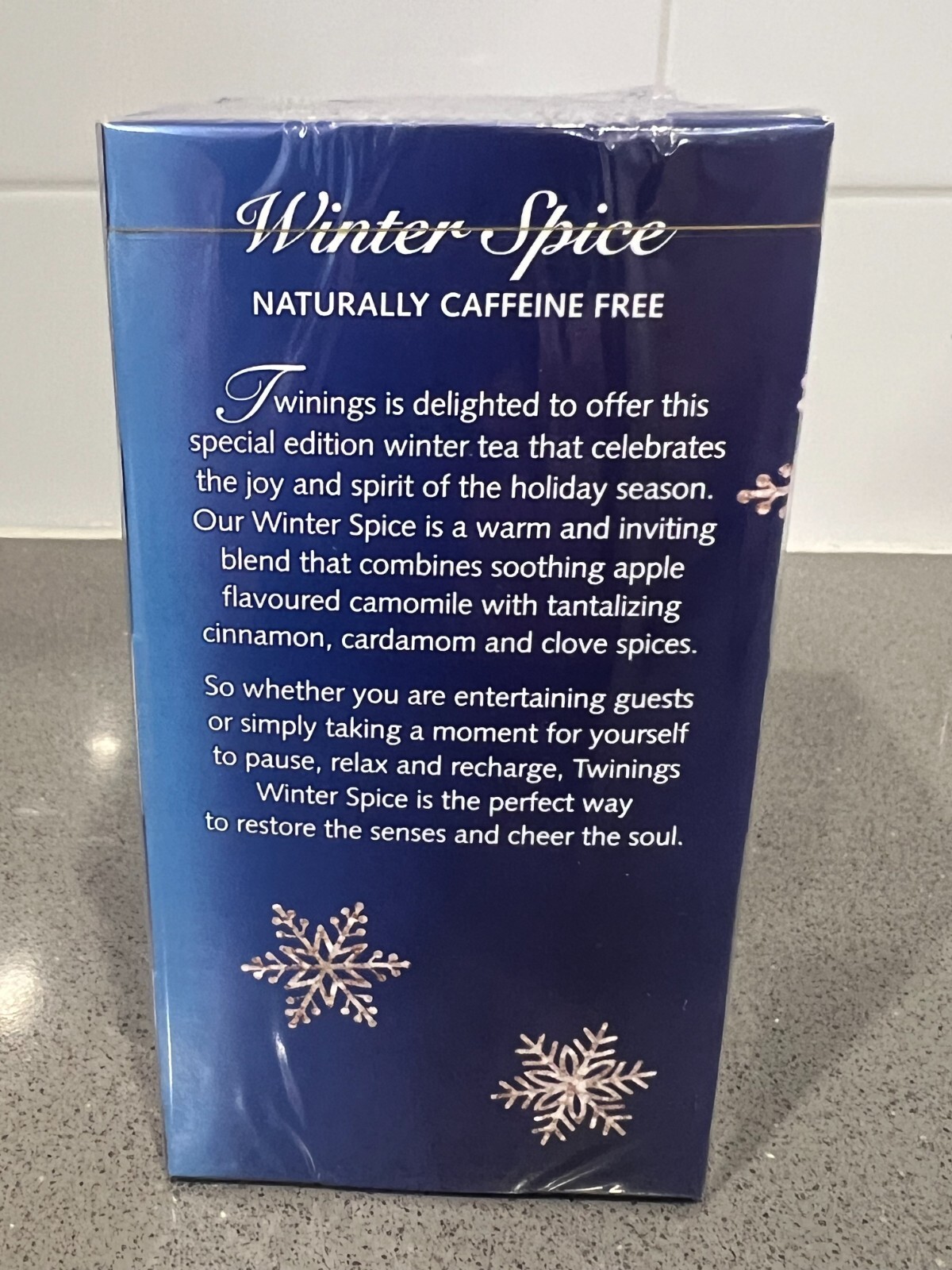 Twinings Herbal Tea – Winter Spice – 20 count