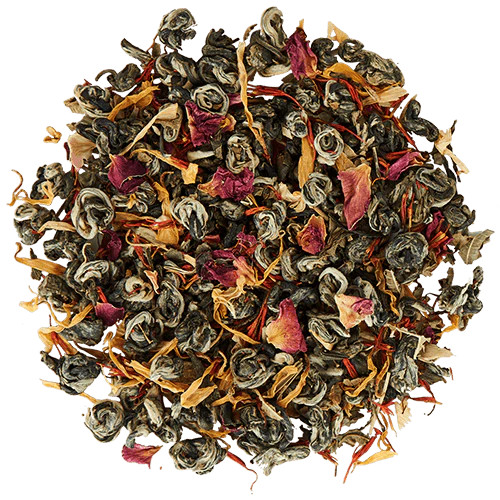Jasmine Rose Green Tea – Jasmine Flower Green Tea – by NY Spice – Loose Tea