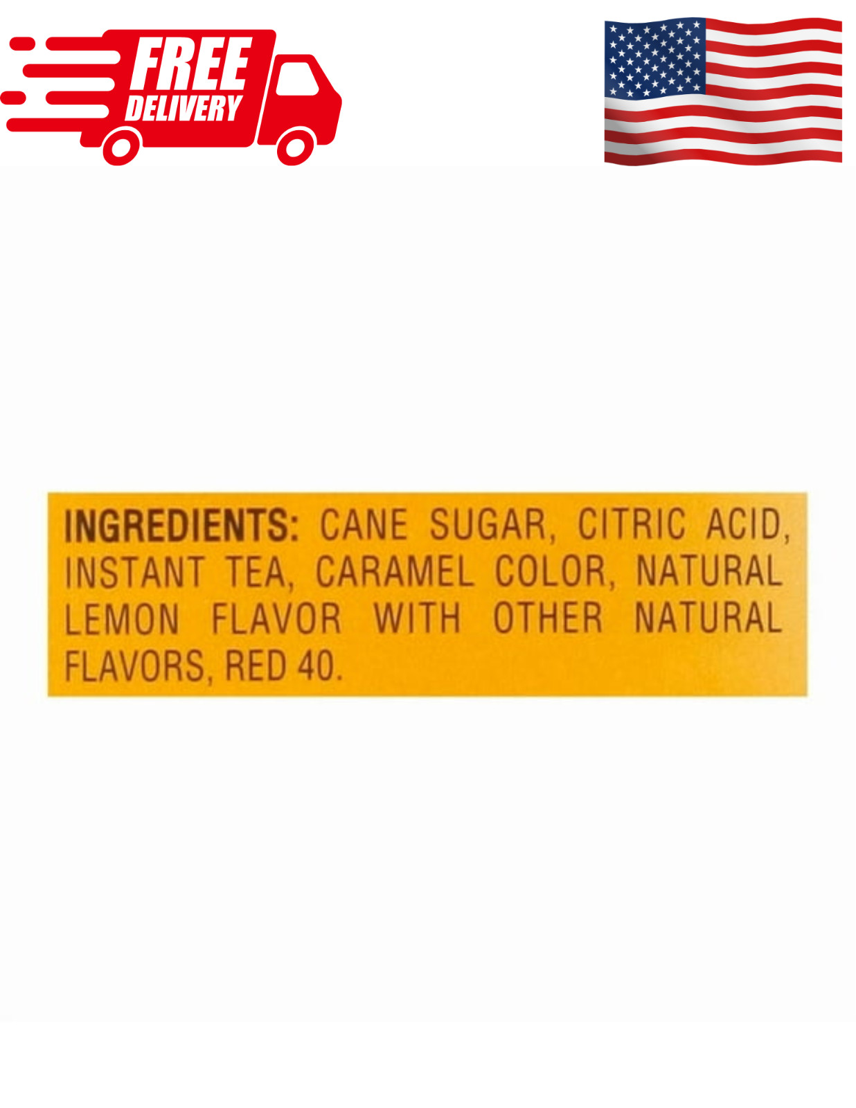 4C Lemon Iced Tea Mix 82.6 oz Instant Drink Mix Makes 35 Quarts Lemon Flavor