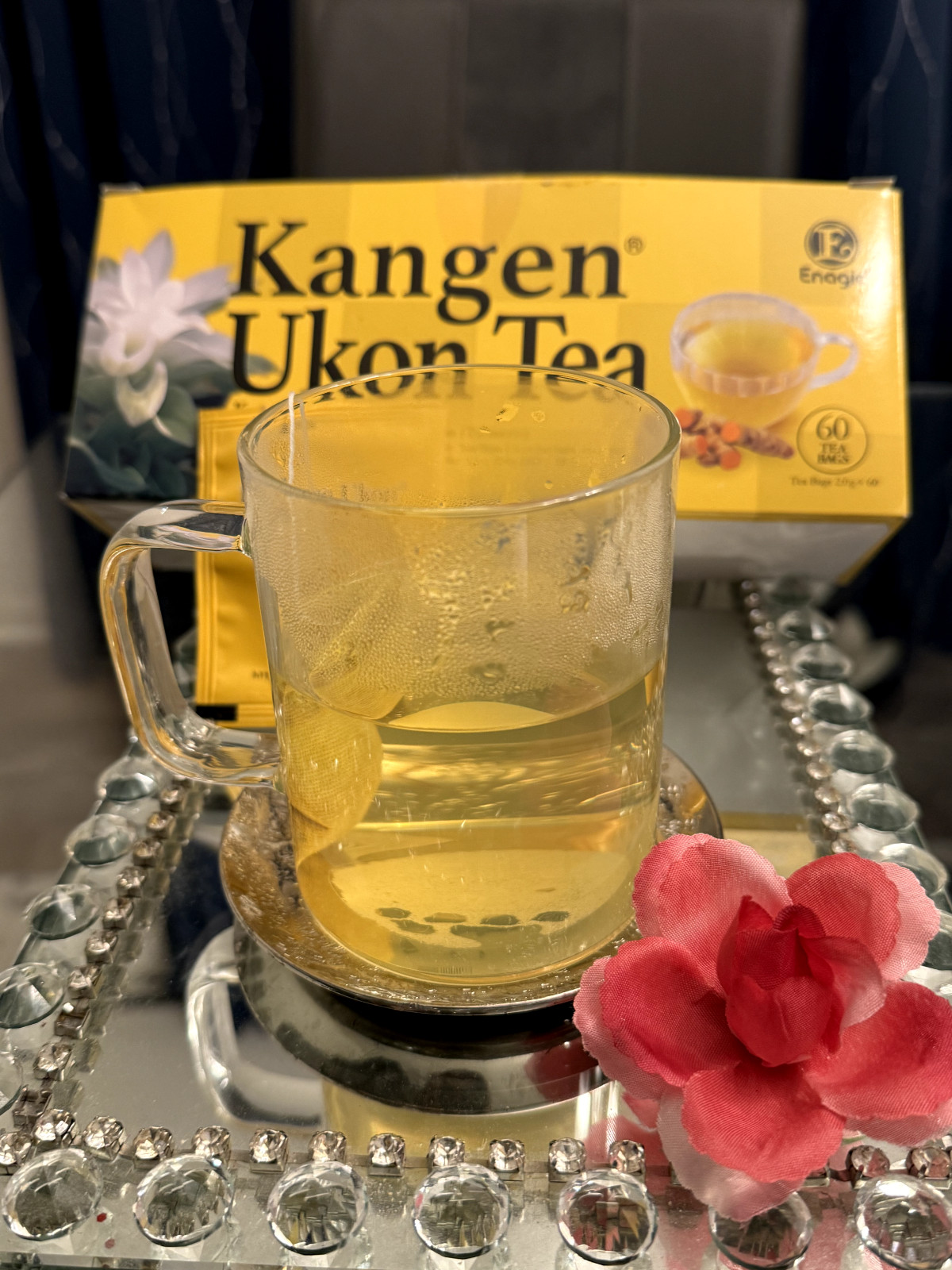 Kangen Ukon (Turmeric) Tea 60 Bags 100% Organic by Enagic  Sealed New