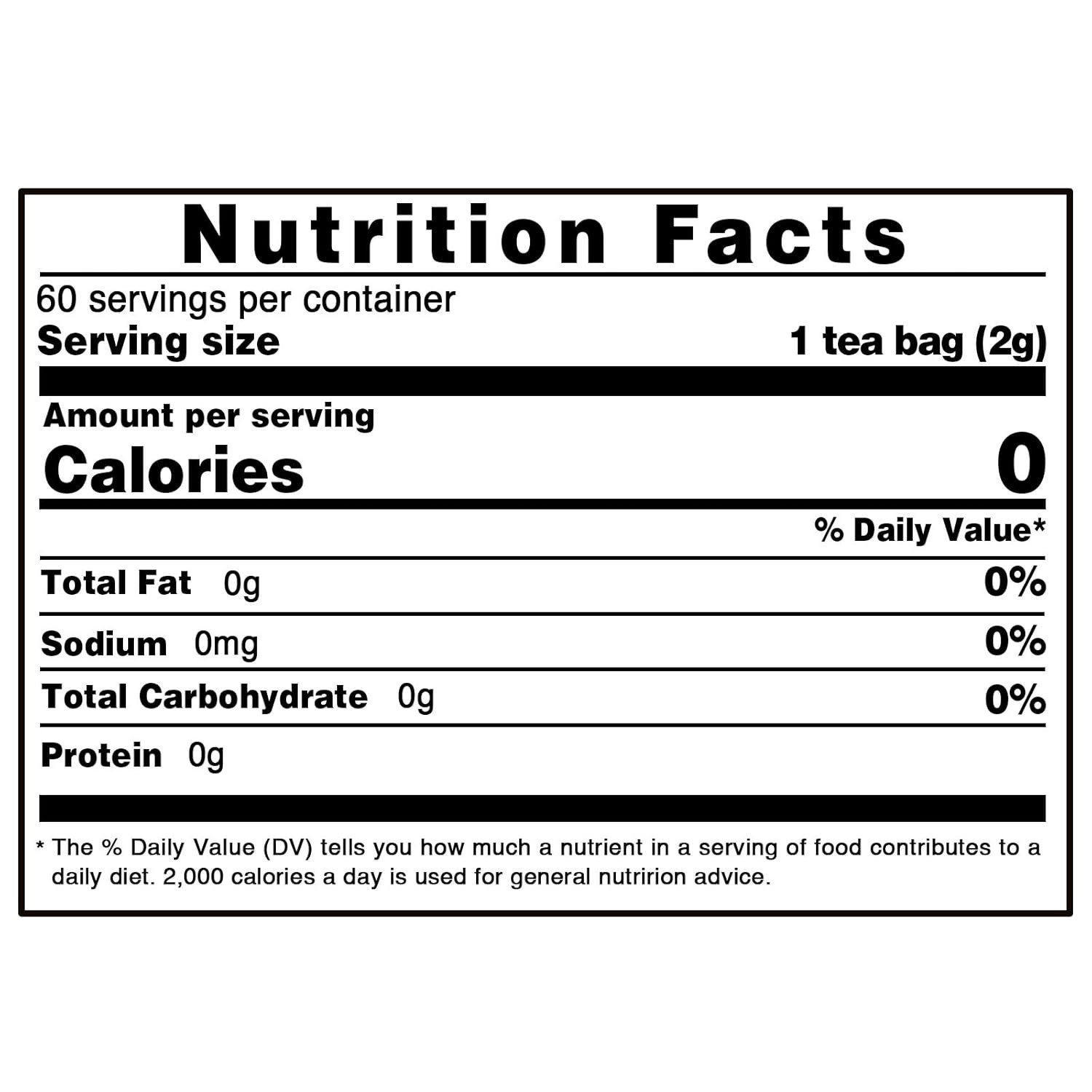 Organic 60 Count Thyme Tea Bags – Aid Digestion & Enjoy Anytime, Caffeine-Free