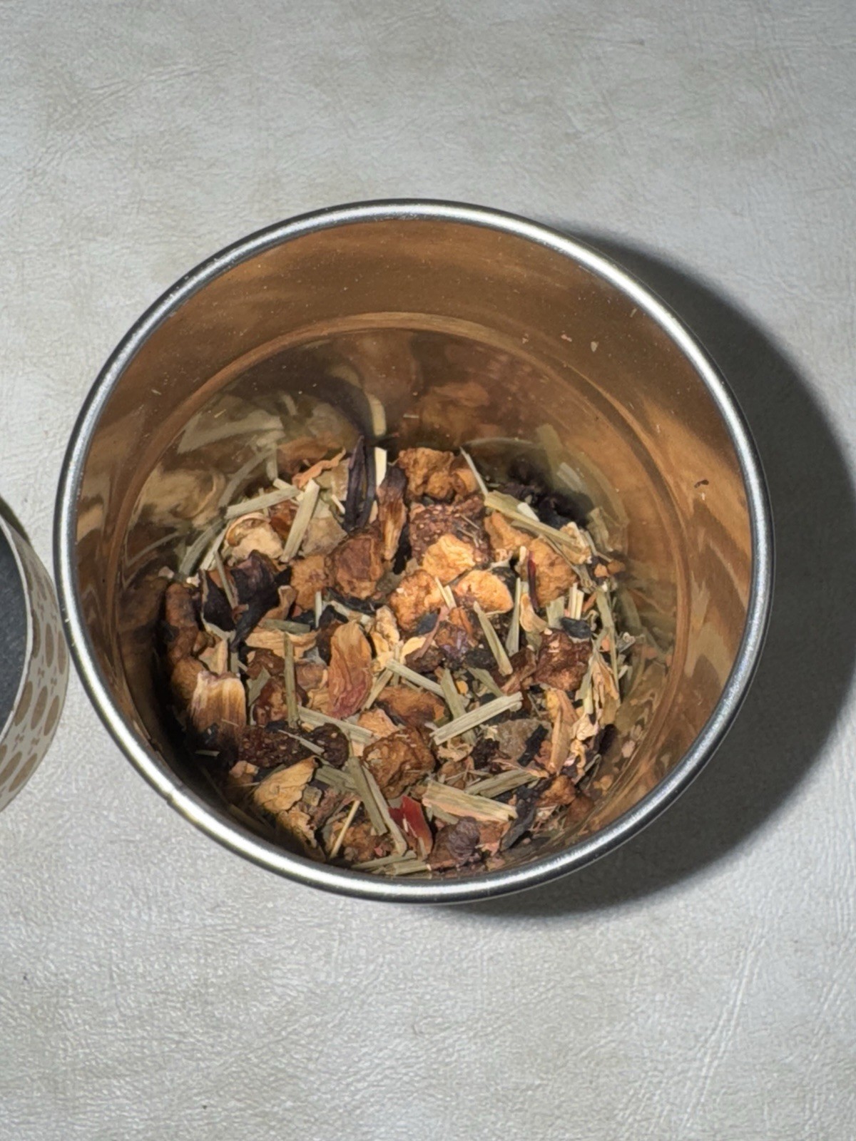 Teavana Dragonfruit Devotion Loose Tea 4.5″ Teavana Tin Canister
