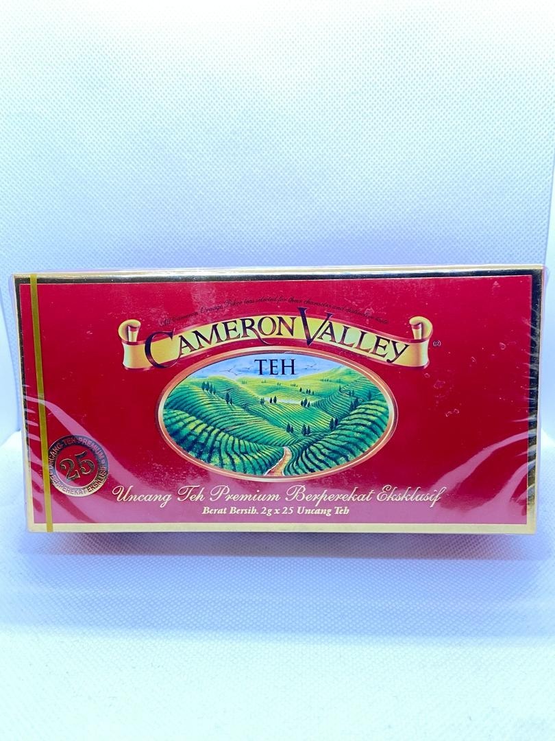 Cameron Valley Tea Original Tea 2g x 25 Teabags Halal Factory Sealed Malaysia