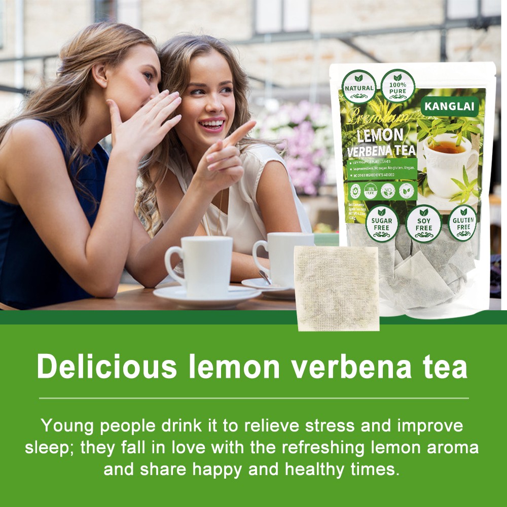 Lemon Verbena Tea Refreshing Improve Digestion Diuretic Nasal Clearing 60 Bag