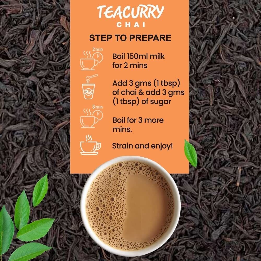 TEACURRY Paan Chai (100 Grams, 50 Cups) – Paan Chai for Digestion