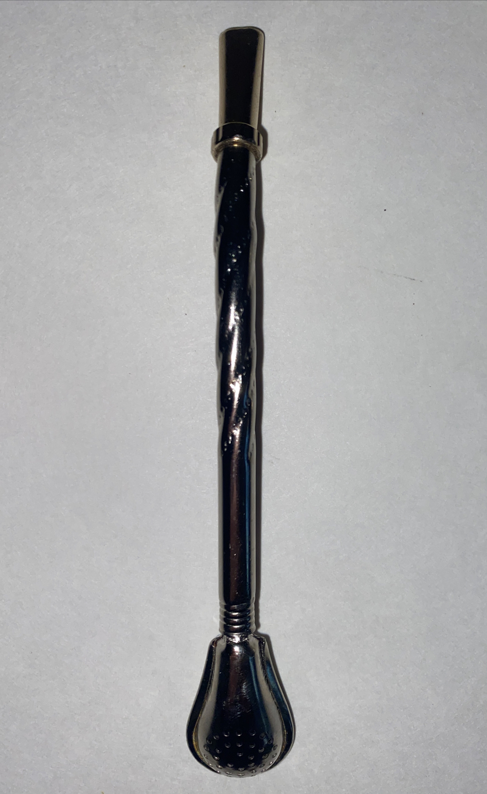 Yerba Mate Bombilla Filtered Straw Stainless Steel w/ Removable Tea Filter