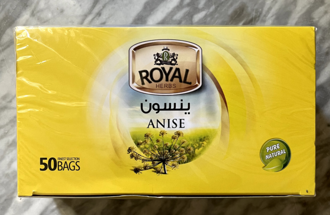 Royal anise herbal teabags 50 ct box Natural Immunity Booster Soothing