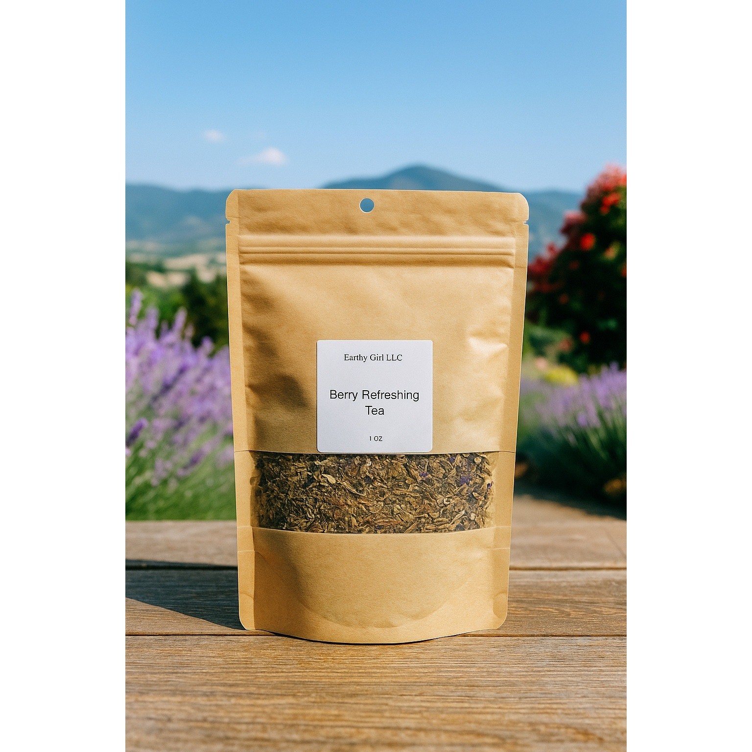 Berry Refreshing Tea Blend 1 oz Natural Herbal Ingredients