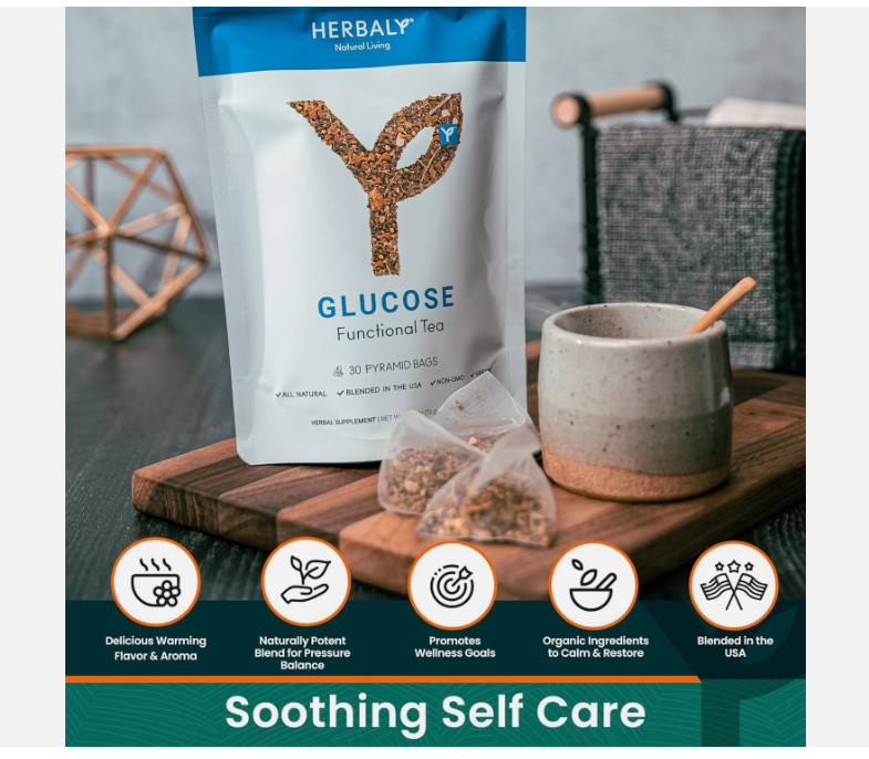 Glucose Functional Tea – Vitality & Wellness – Gymnema Sylvestre, Ceylon Cinnamo