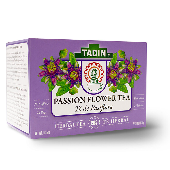 TADIN PASSION FLOWER HERBAL TEA 24 BAGS