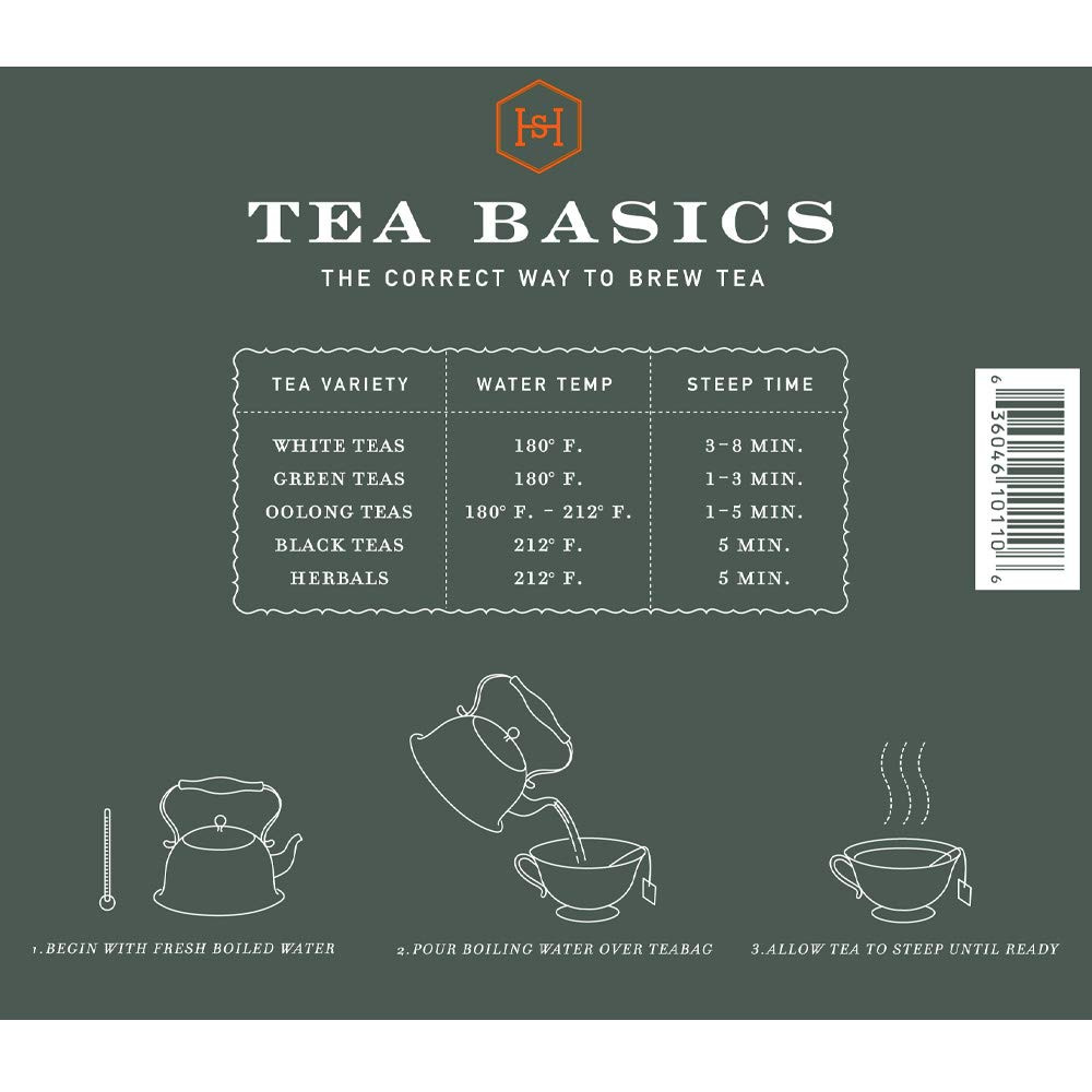 Harney and Sons Hot Cinnamon Spice, a Spicy Black Tea with Cinnamon, Orange Flav