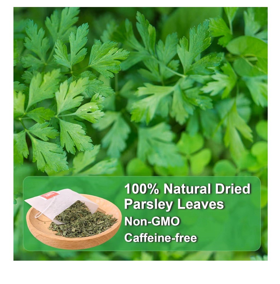 FullChea Parsley Tea Aid Digestion Boost Immunity 40Teabag Non-GMO Caffeine-free