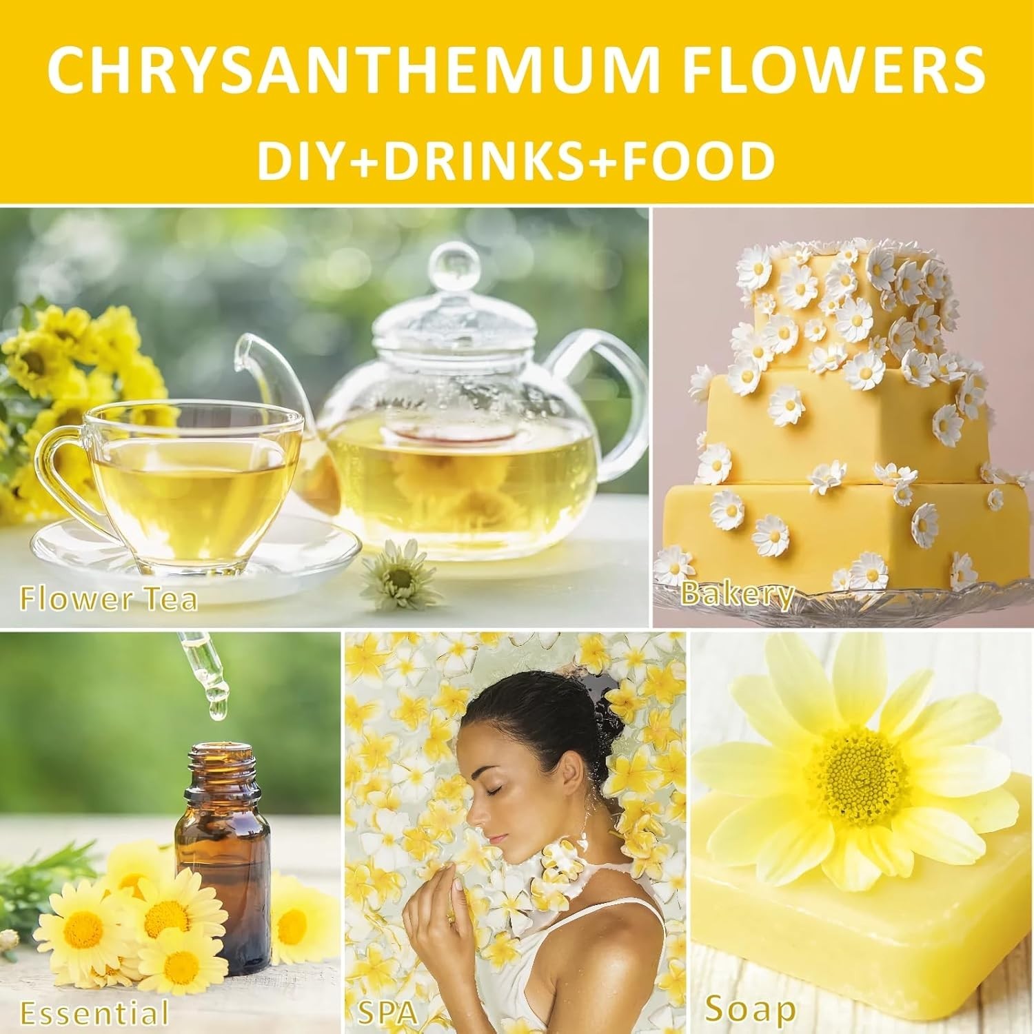 Mildly Sweet Chrysanthemum Tea, Relaxing Anxiety Relief