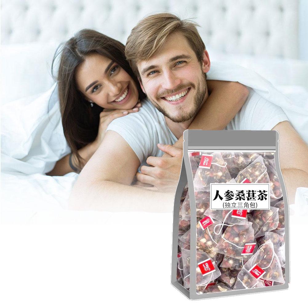 60 Bags /3box Ginseng Five Treasure Tea – Kidney Support, Red Date Herbal Blend