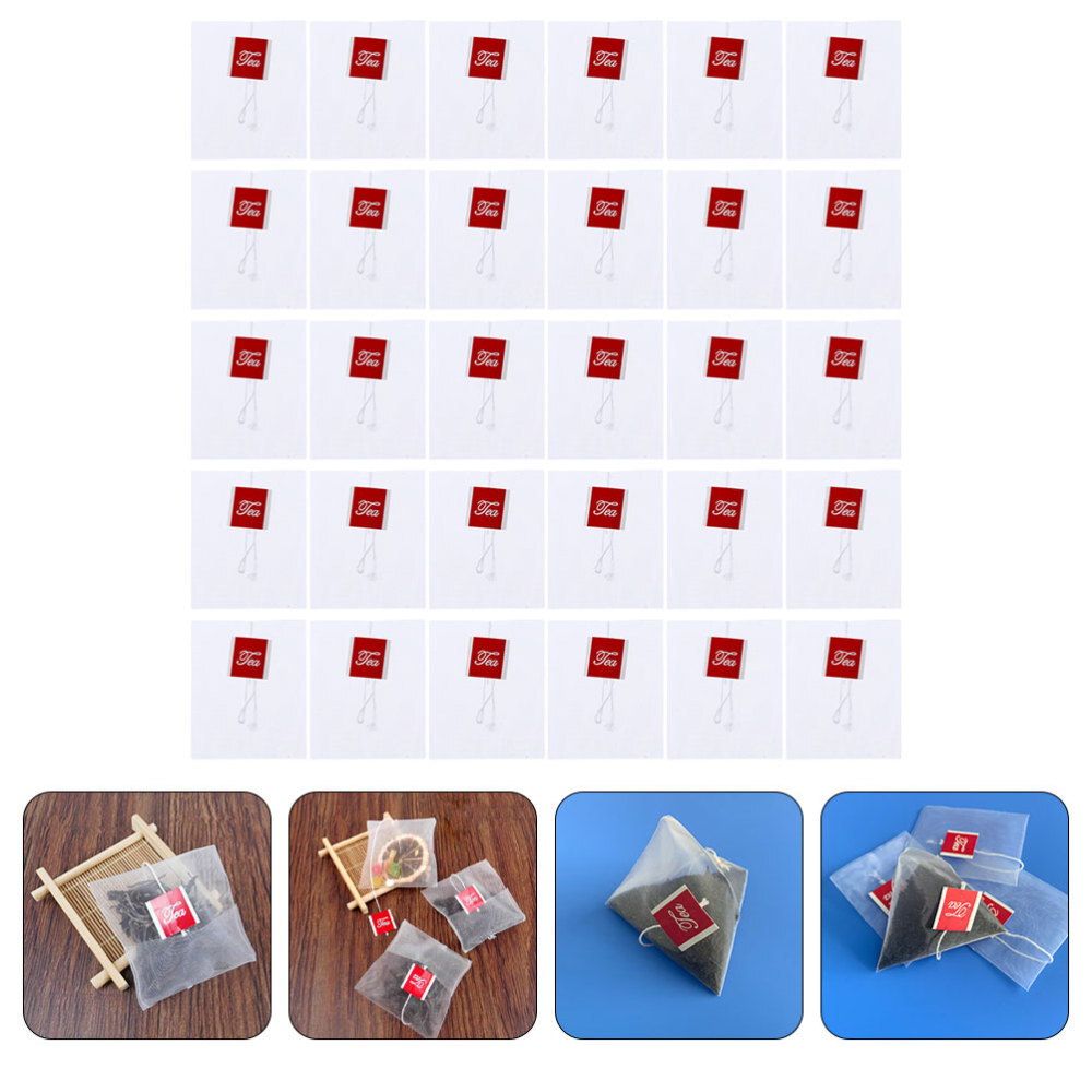100pcs coffee filter bag Empty Portable Small Tea Pouches Loose Tea Bags