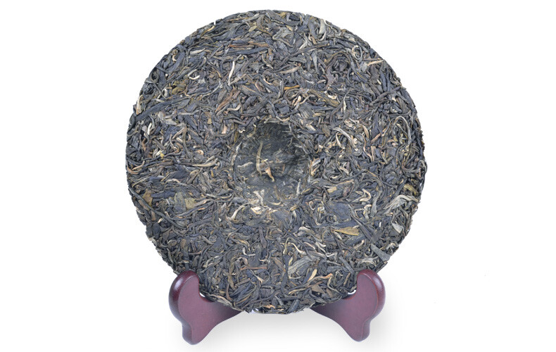 2013 Yunnan Haiwan Yi Wu Zheng Shan Qizi Cake Pu-erh Tea Raw Sheng Puer Tea 400g