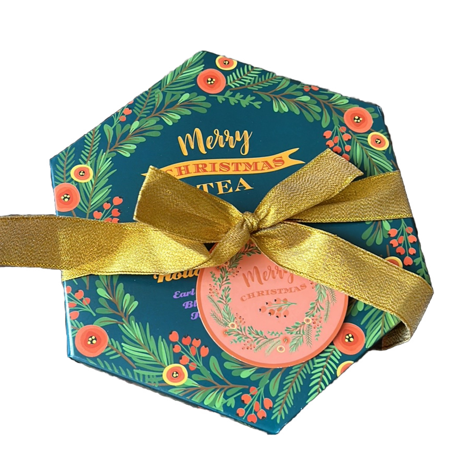 3 Boxes Merry Christmas Tea Gift Set 75 Tea Bags Each Exp 07/26 Assorted
