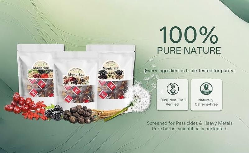 Herbal Prostate Tea for Men – Herbal Tea, Naturally Caffeine Free, Vegan Friendl