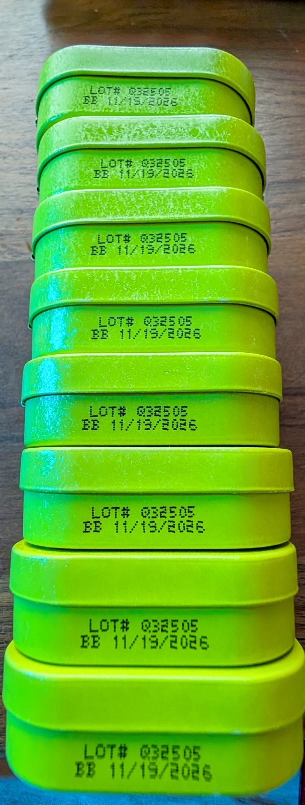 Green Tea Infused Trader Joe’s Mints 2pk Expires 11/26