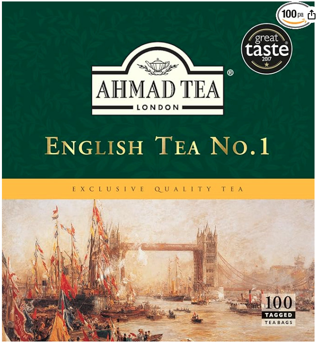 Ahmad Tea – English Tea No. 1 – 100 Teabags
