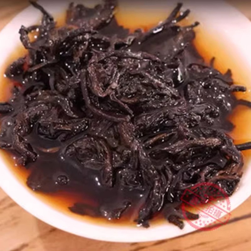 2014 Old Pu Erh Ripe Tea Ten Years Tradition Yunnan Ancient Tree Qizi Cake Tea