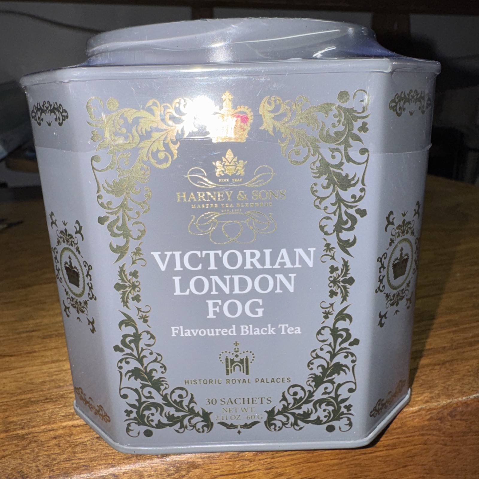 Q Black Tea, Victorian London Fog, 30 Sachets, 2.11 oz (60 g)