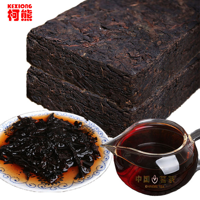 Ripe Pu-erh Tea Brick 200g – Chinese Old Tree Shu Pu-erh, Compressed Dark Tea