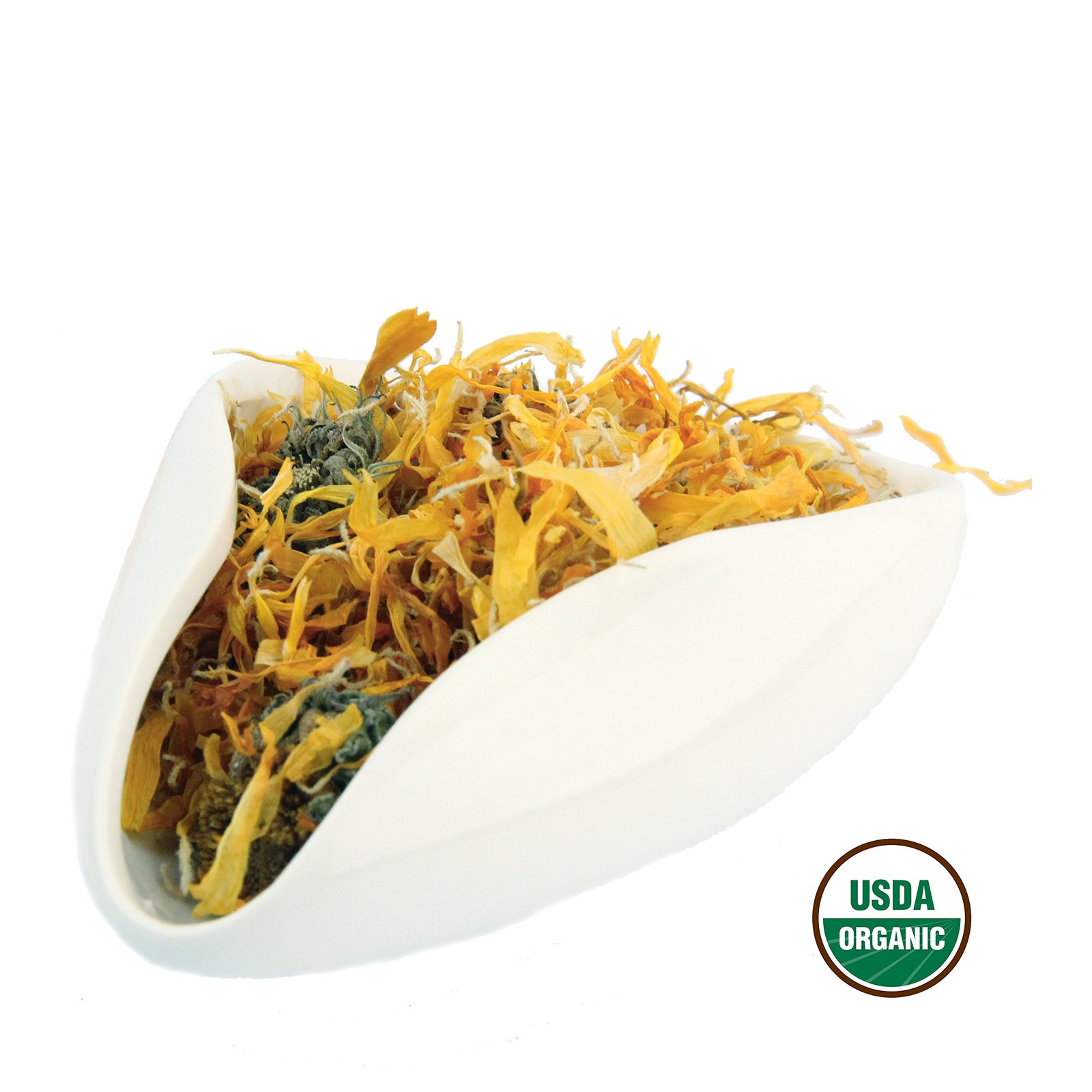 Calendula Tea 1LB (16Oz) 100% CERTIFIED Organic Whole Flower Herbal Tea (Cale…