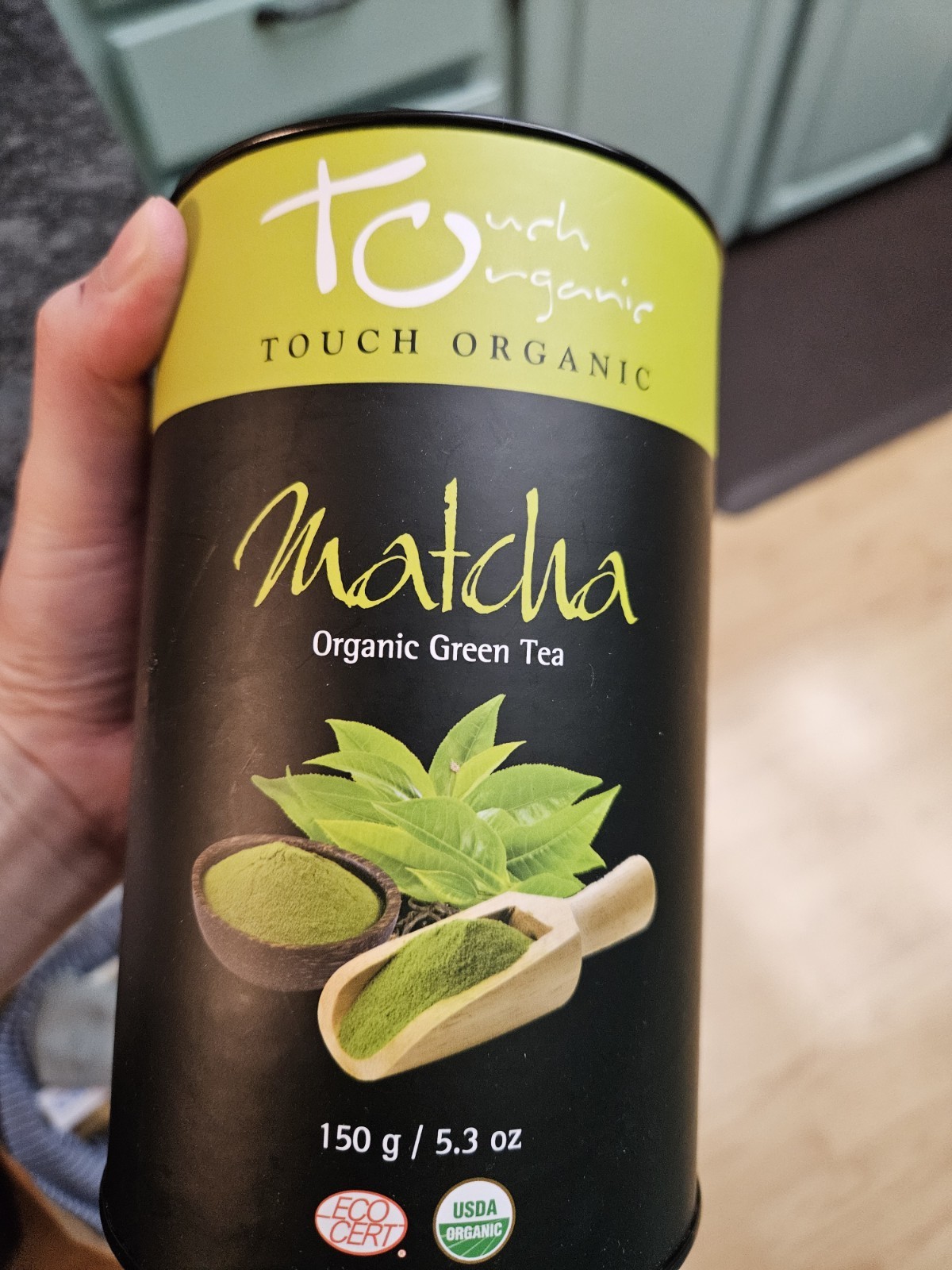 Touch Organic Matcha Green Tea Powder 150g USDA Organic ECOCERT