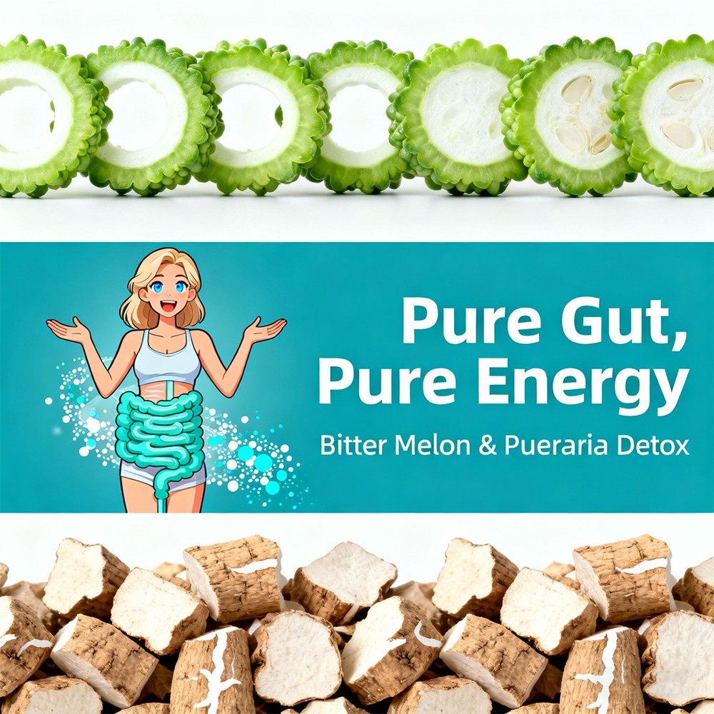 Mulberry Leaf Bitter Melon Tea Helps Maintain Blood Sugar Levels 150g Boxed