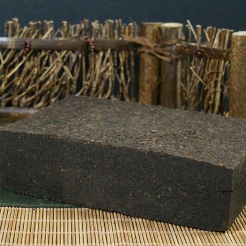500g Liu Pao Brick Tea Guangxi Aged Liu Bao Tea Black Tea Dark Tea