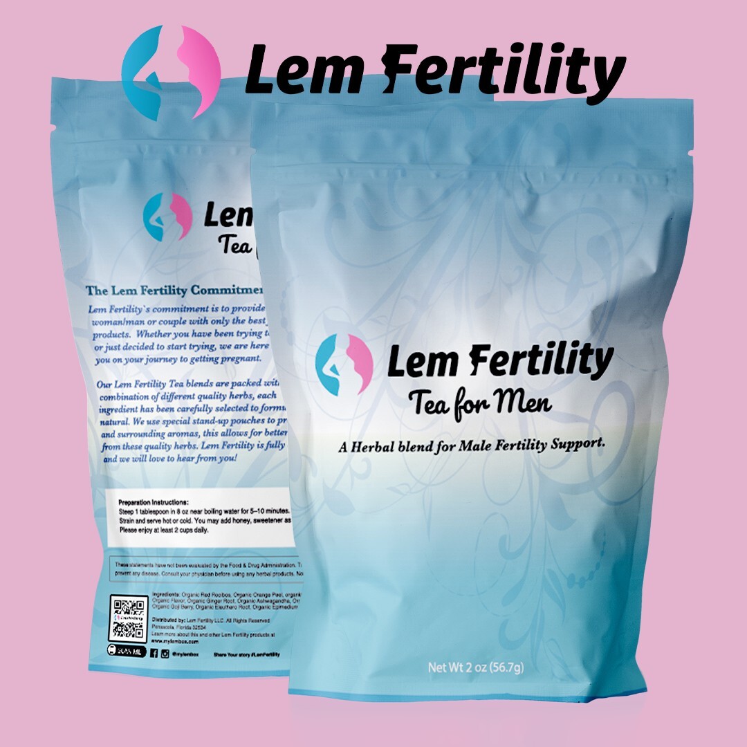 Lem Fertility Tea For Men| Sexual Vitality Tea – Organic Herbal Loose-Leaf 