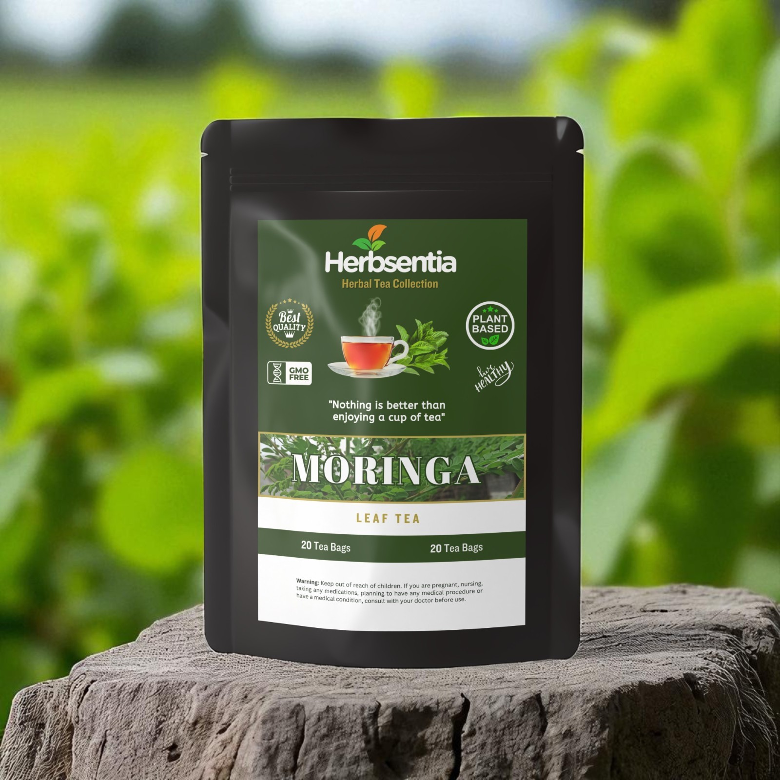 Organic Moringa Tea – 20 Bags