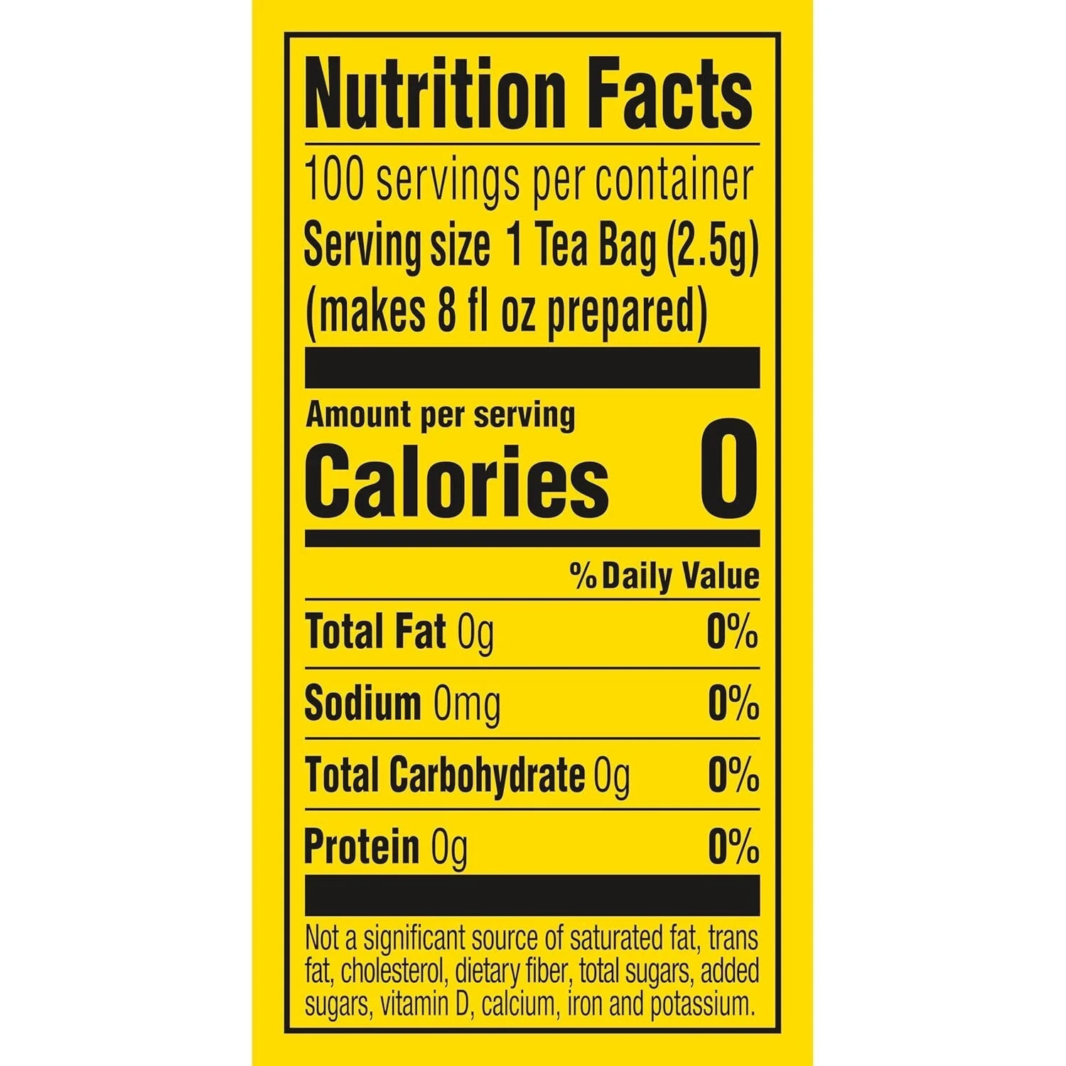 Lipton Tea Bags, Black Tea, Iced or Hot Tea, Can Support Heart Health, 100 Total