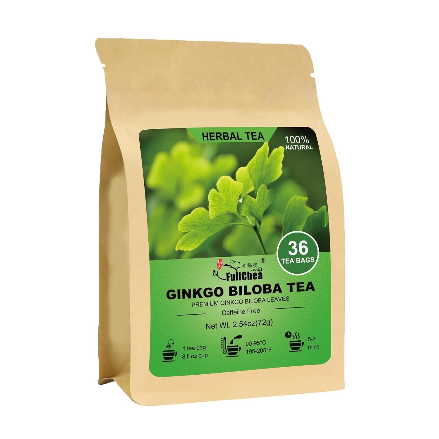 Ginkgo Biloba Tea Bags – Support Memory & Focus